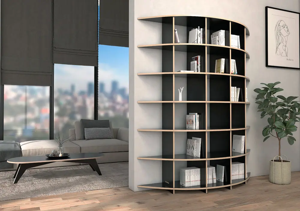 form.bar - book shelf | Ronda