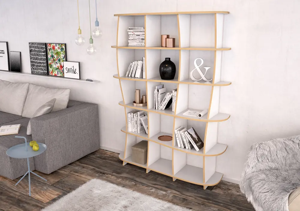 form.bar - book shelf | Vida