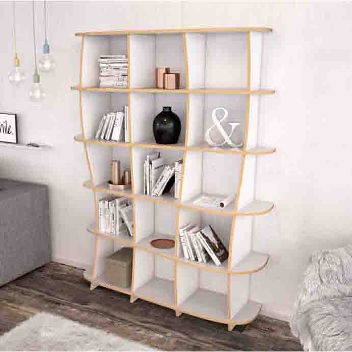 Display product book shelf | Vida from manufacturer form.bar
