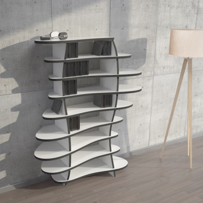 Afficher le produit cd dvd shelf | Mila S du fabricant form.bar