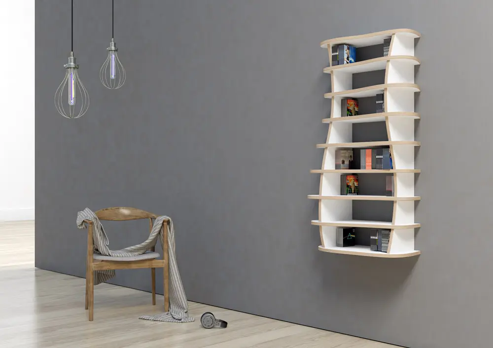 form.bar - cd dvd shelf | Mili