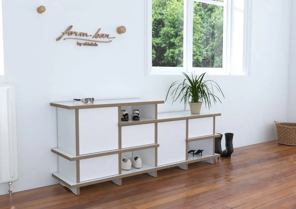 form.bar - cloakroom bench | Rytmo