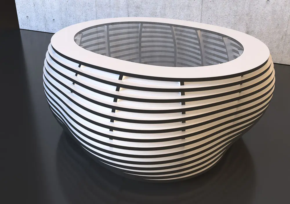 form.bar - coffee table | Ciottolo