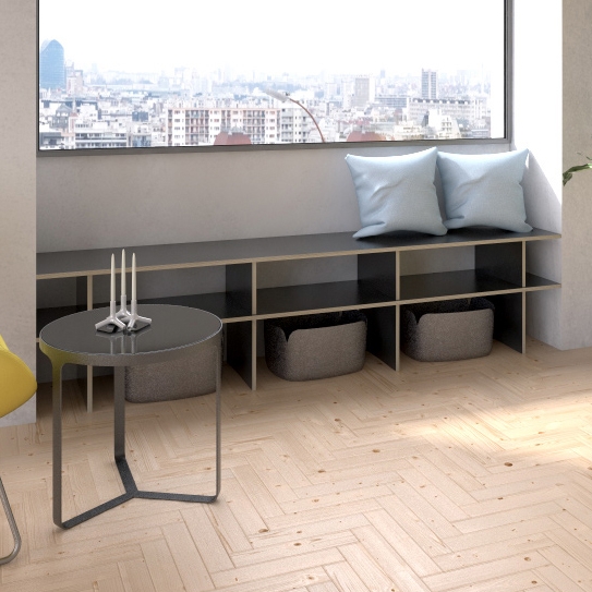 Display product corner bench | Strada from manufacturer form.bar