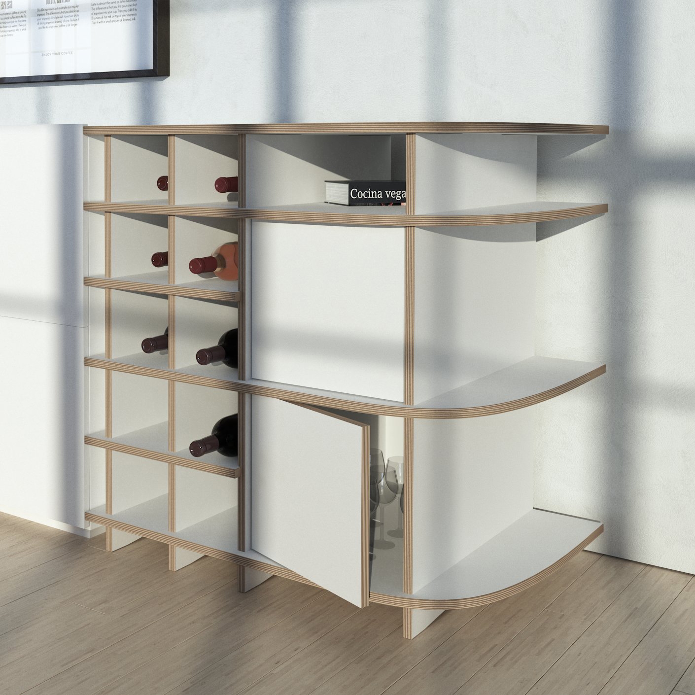Afficher le produit kitchen cabinet | Ardoa du fabricant form.bar