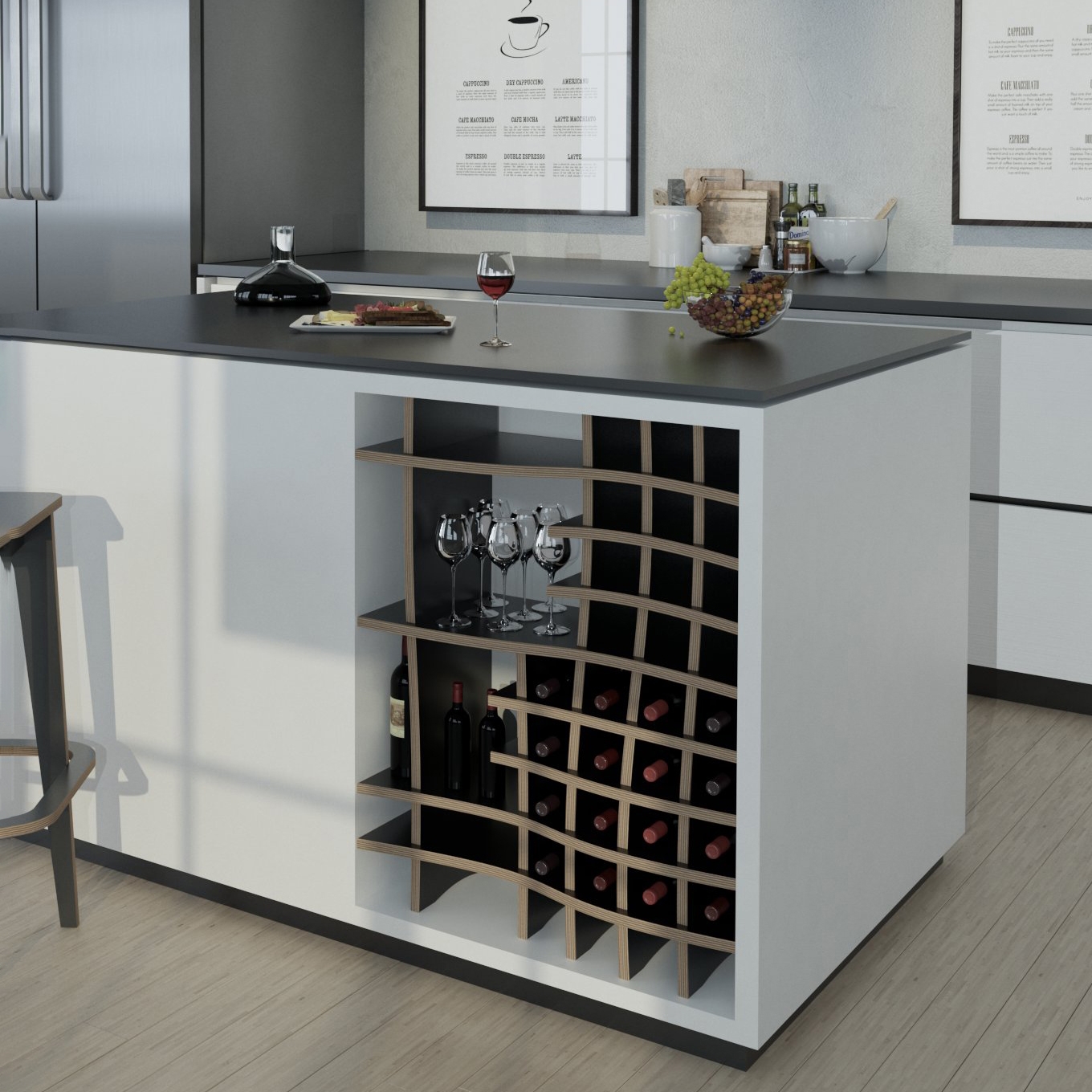 Display product kitchen shelf | Vinny from manufacturer form.bar