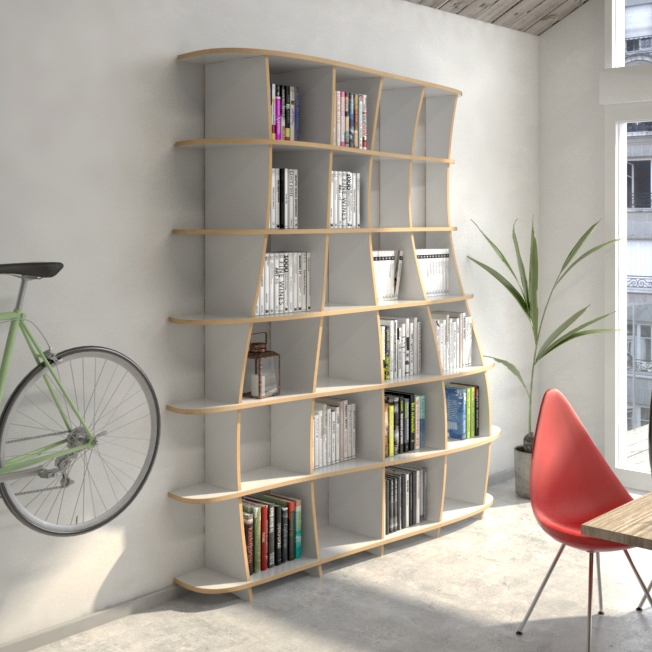 Display product shelving system | Freeda M from manufacturer form.bar