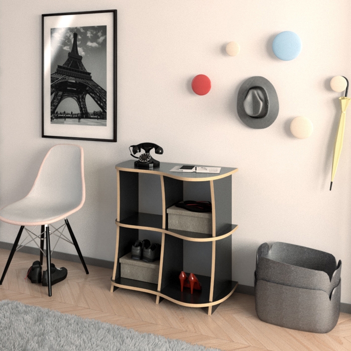 Mostrar el producto shoe shelf | Entrada del fabricante form.bar