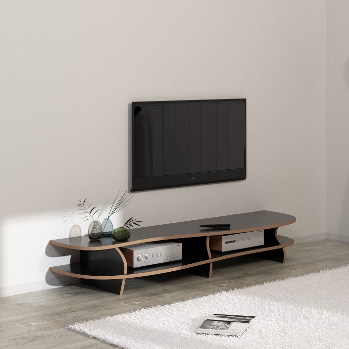 Mostrar el producto tv lowboard | Black Carpet del fabricante form.bar