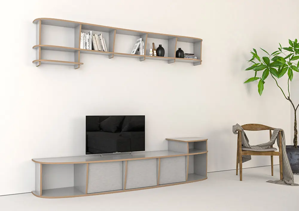 form.bar - Wohnwand | Evi