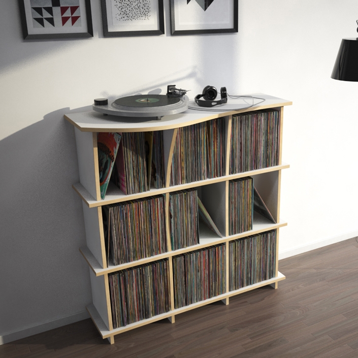 Afficher le produit vinyl record shelf | Conco du fabricant form.bar
