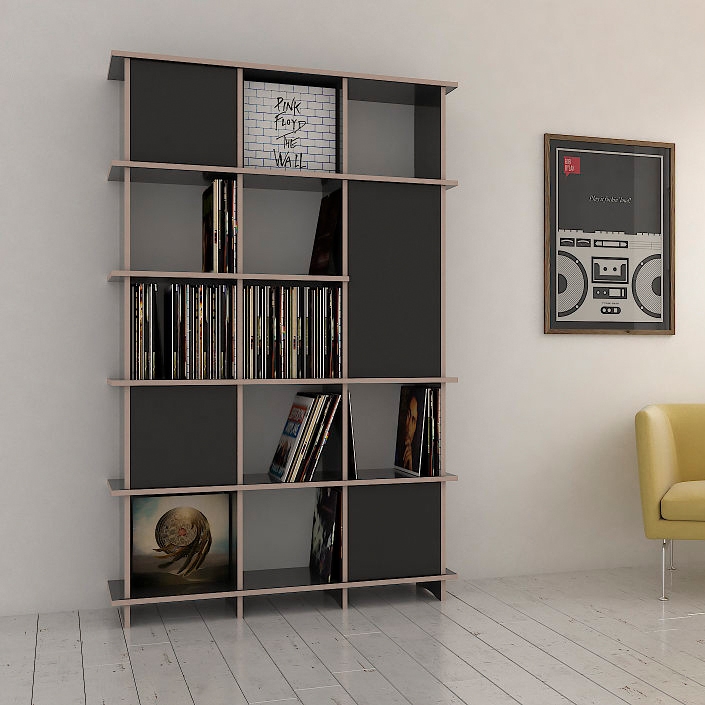 Afficher le produit vinyl record shelf | Jimmy du fabricant form.bar