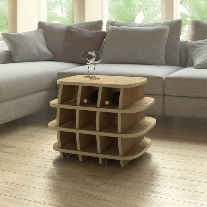Afficher le produit wine shelf | Habana du fabricant form.bar