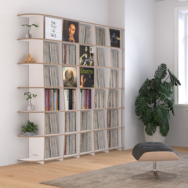 Display product vinyl record shelf | Biggie from manufacturer form.bar