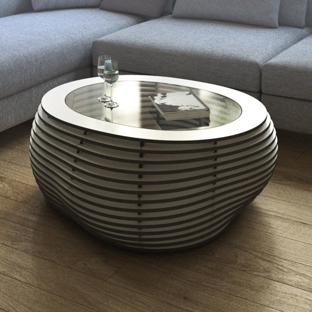 Mostrar el producto coffee table | Ciottolo B&W del fabricante form.bar