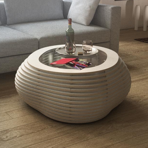 Afficher le produit coffee table | Ciottolo White du fabricant form.bar