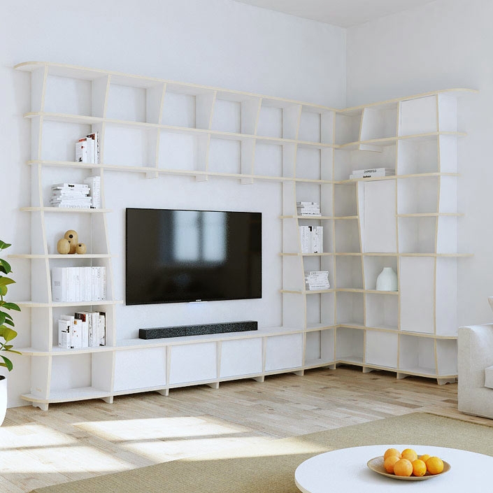 Afficher le produit corner shelf | Famosa du fabricant form.bar