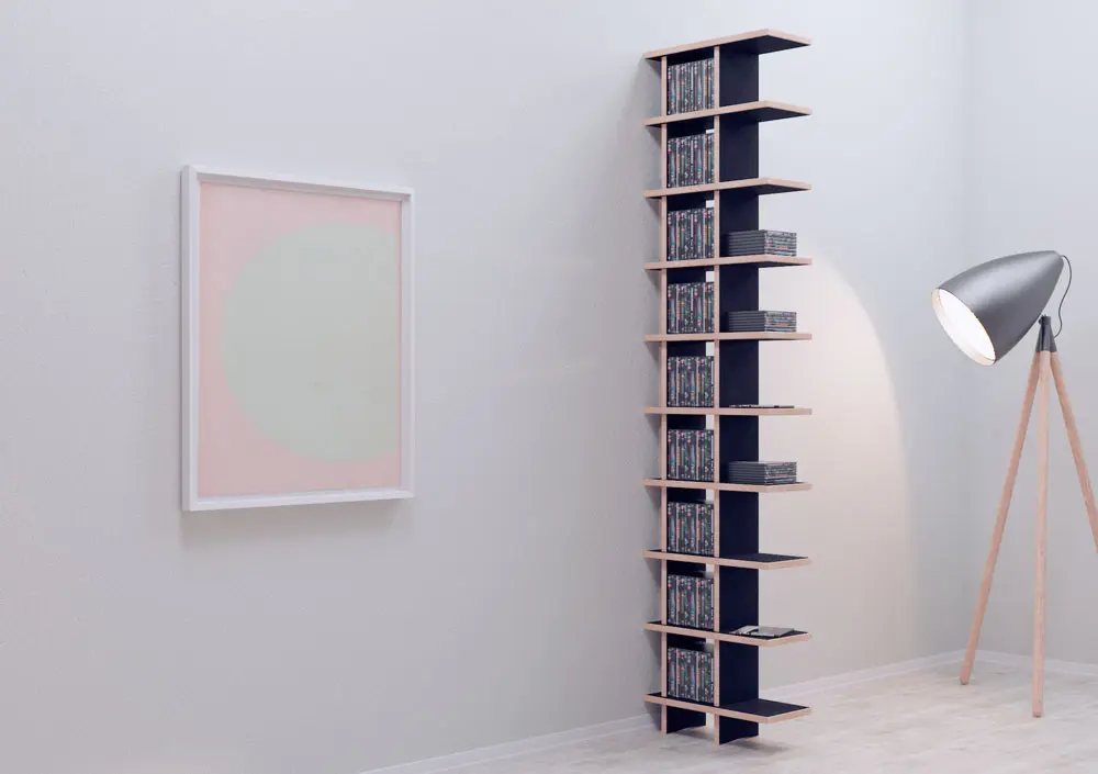 form.bar - cd dvd shelf | Glendana