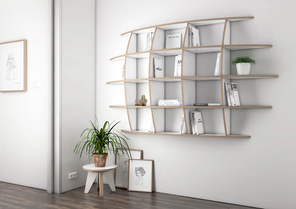form.bar - wall shelf | Iris