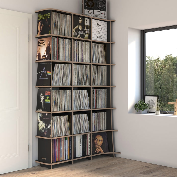 Mostrar el producto vinyl record shelf | Jeff del fabricante form.bar