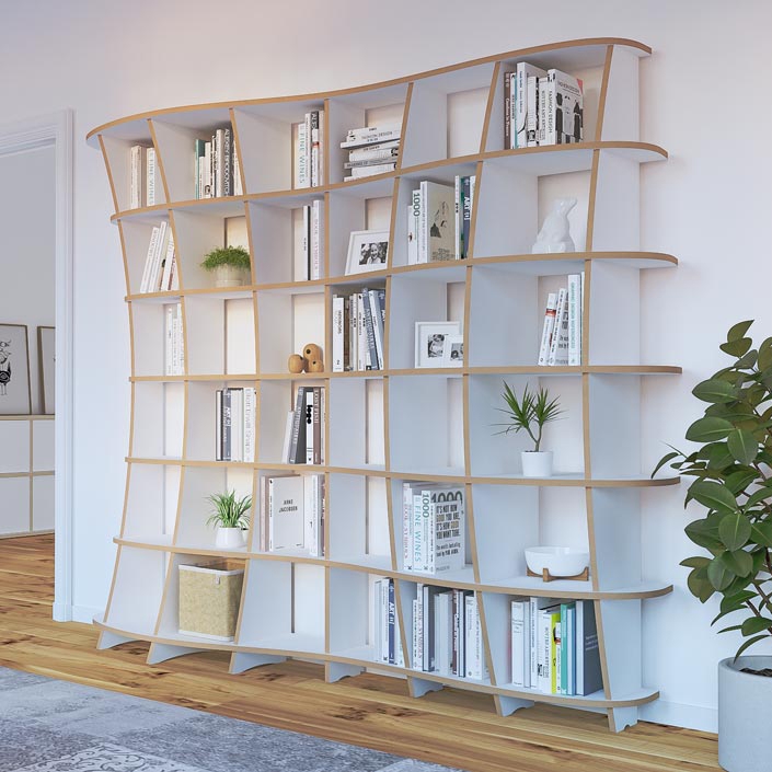 Display product bookshelf | Lotta from manufacturer form.bar