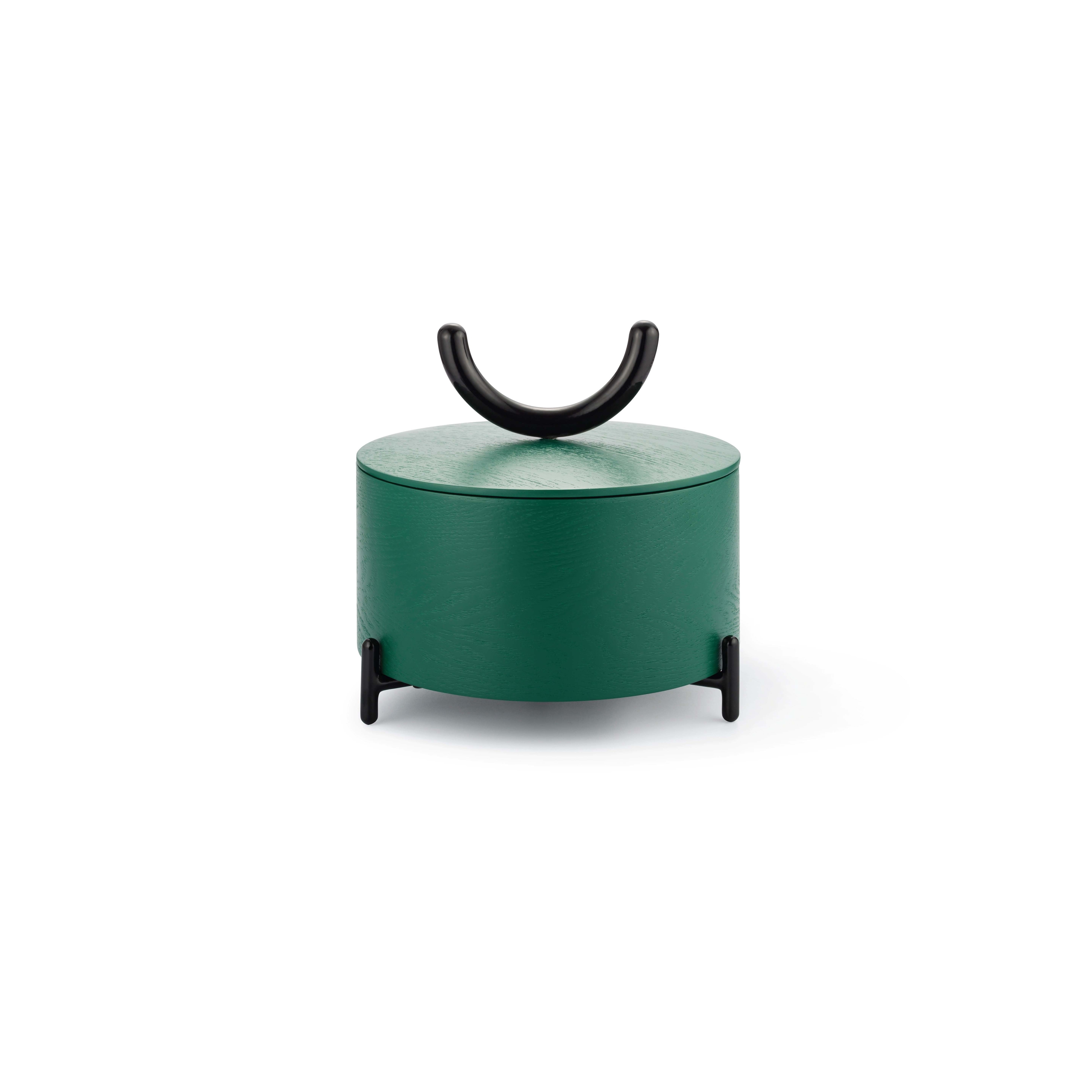 Vertoon produk CHINOISERIES | Decorative Box | Base | Green van vervaardiger Maison Dada