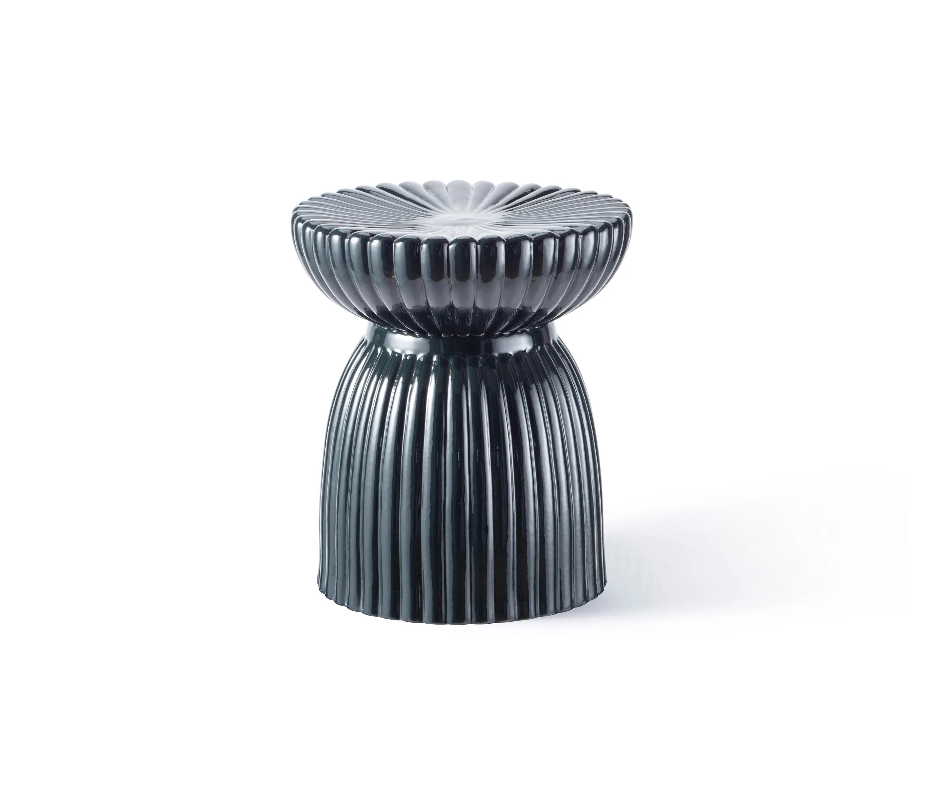 Maison Dada - DU ROY | Ceramic Stool | Black