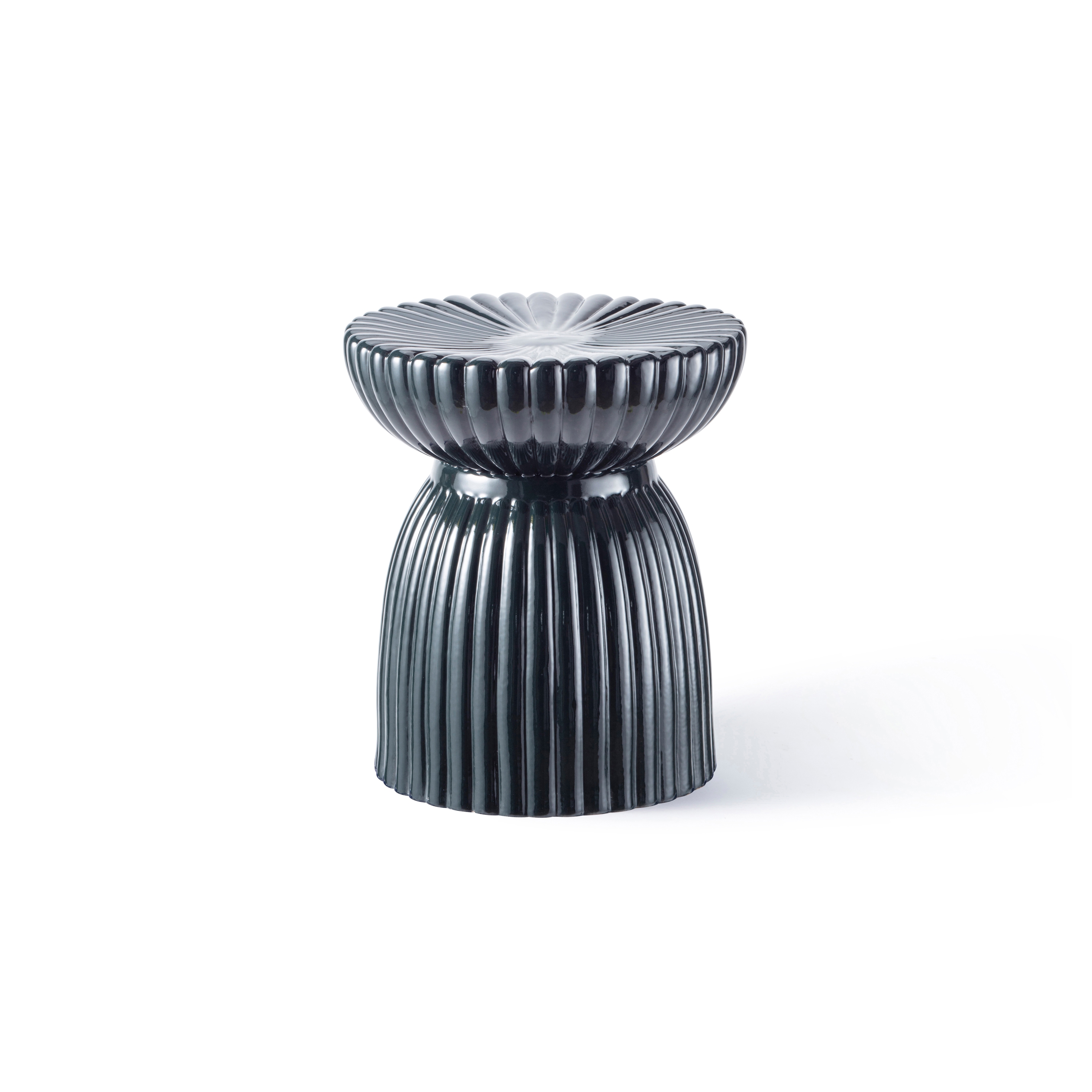DU ROY | Ceramic Stool | Black