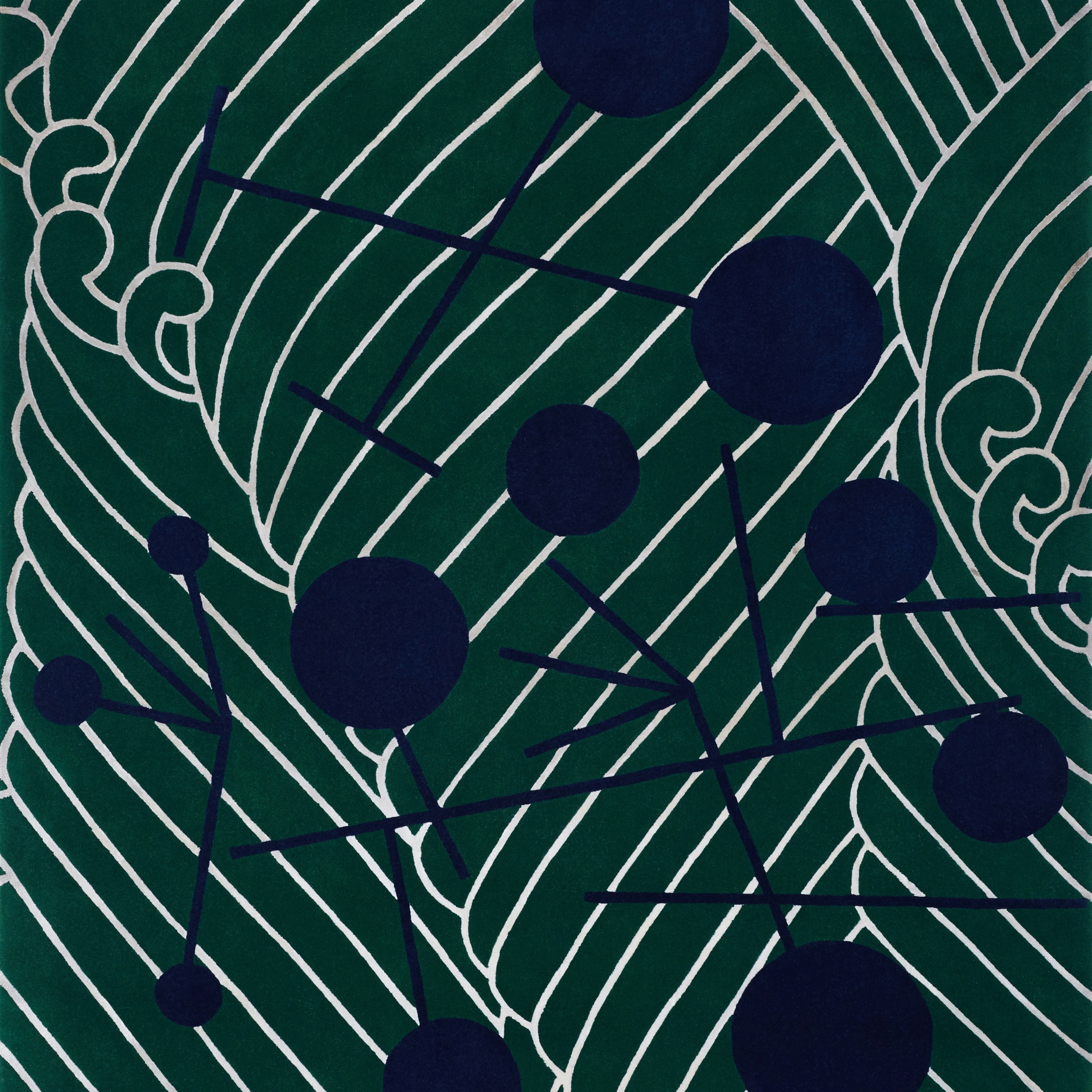 Vertoon produk JAPANESE ABSTRACTIONS | Rug N1 van vervaardiger Maison Dada