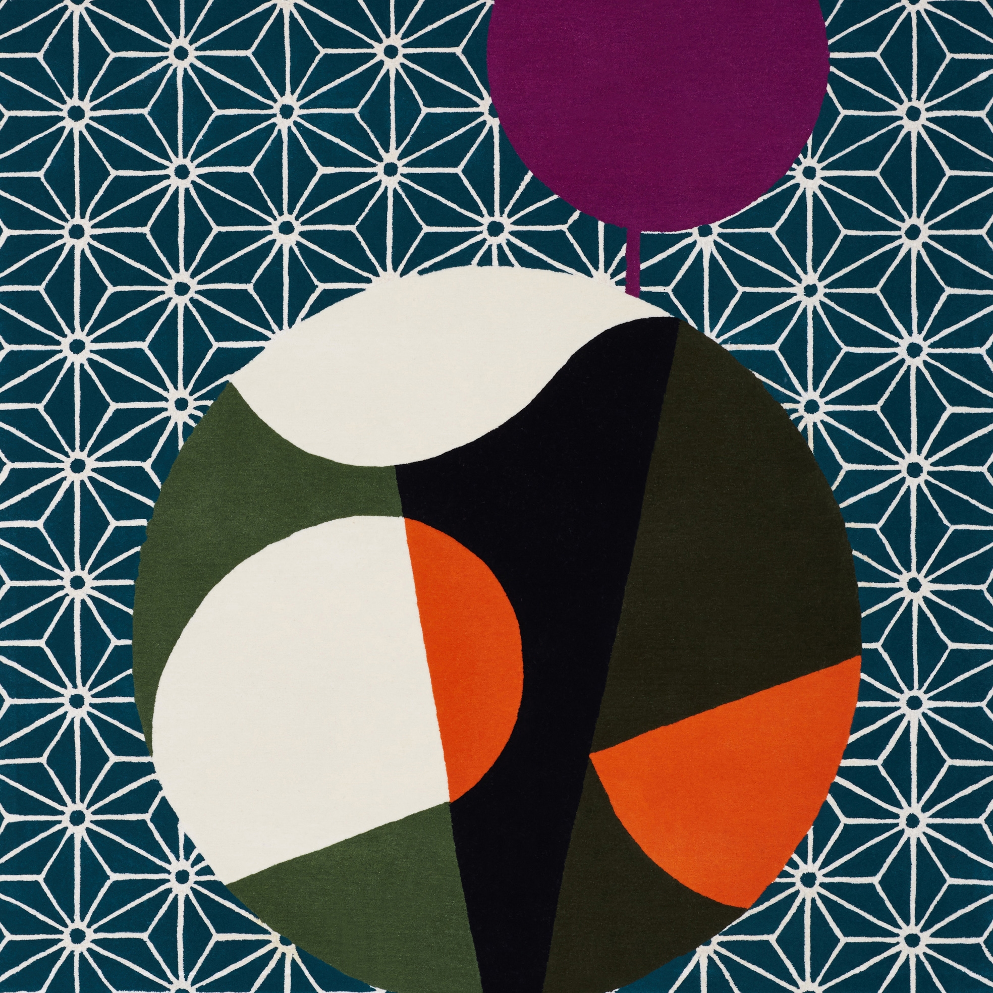 Vertoon produk JAPANESE ABSTRACTIONS | Rug N5 van vervaardiger Maison Dada
