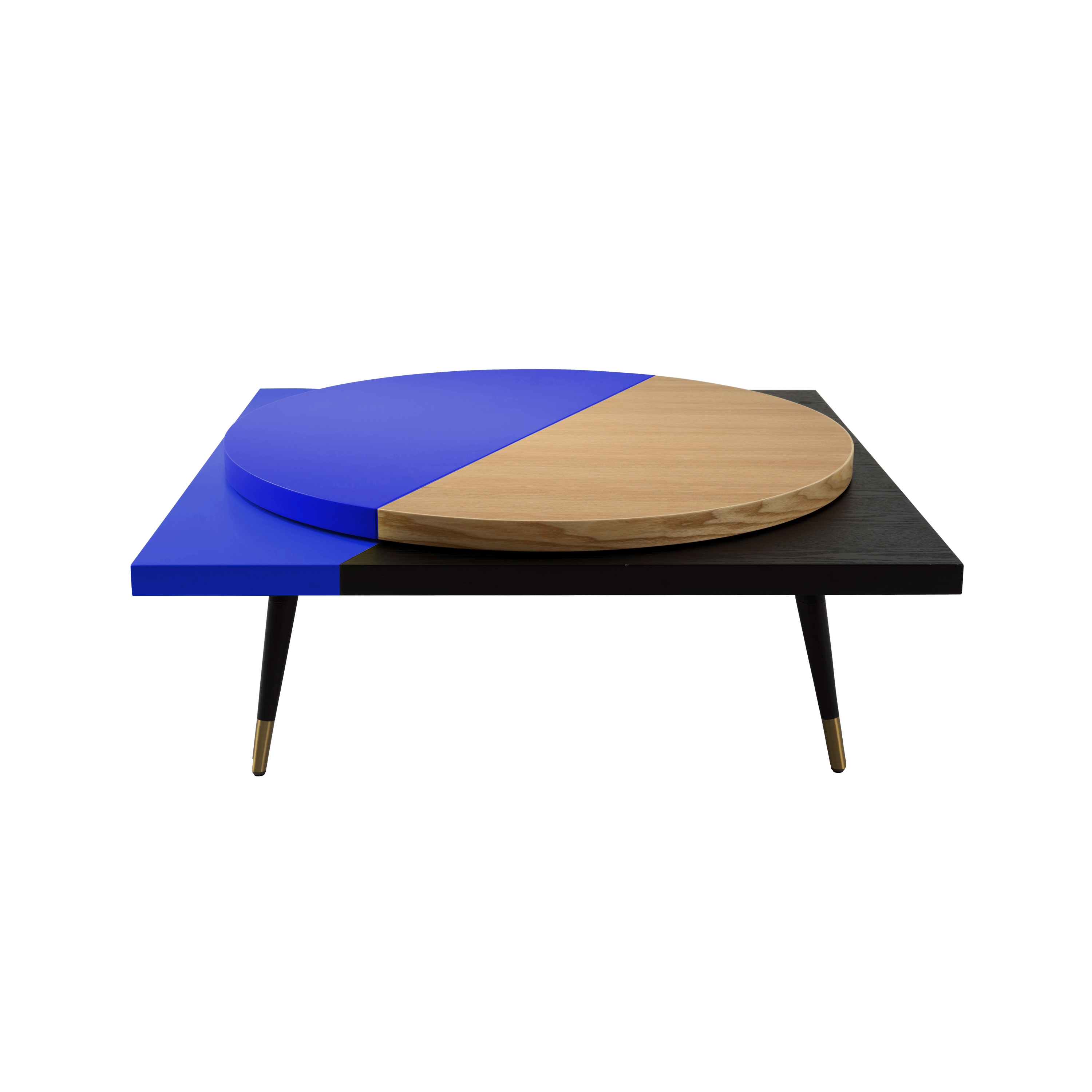 LAZY SUSAN | Coffee Table | Blue Indigo