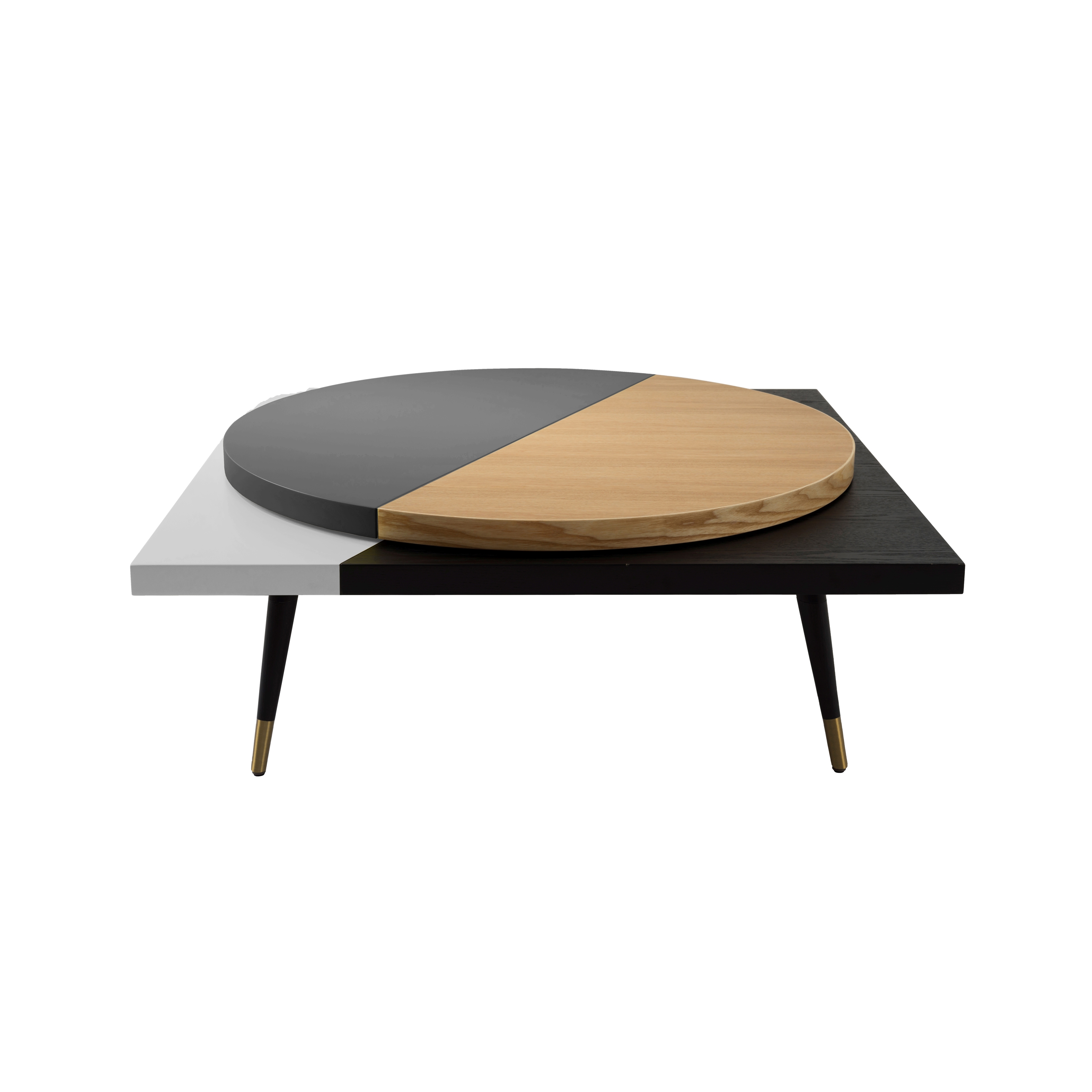 LAZY SUSAN | Coffee Table | Grey