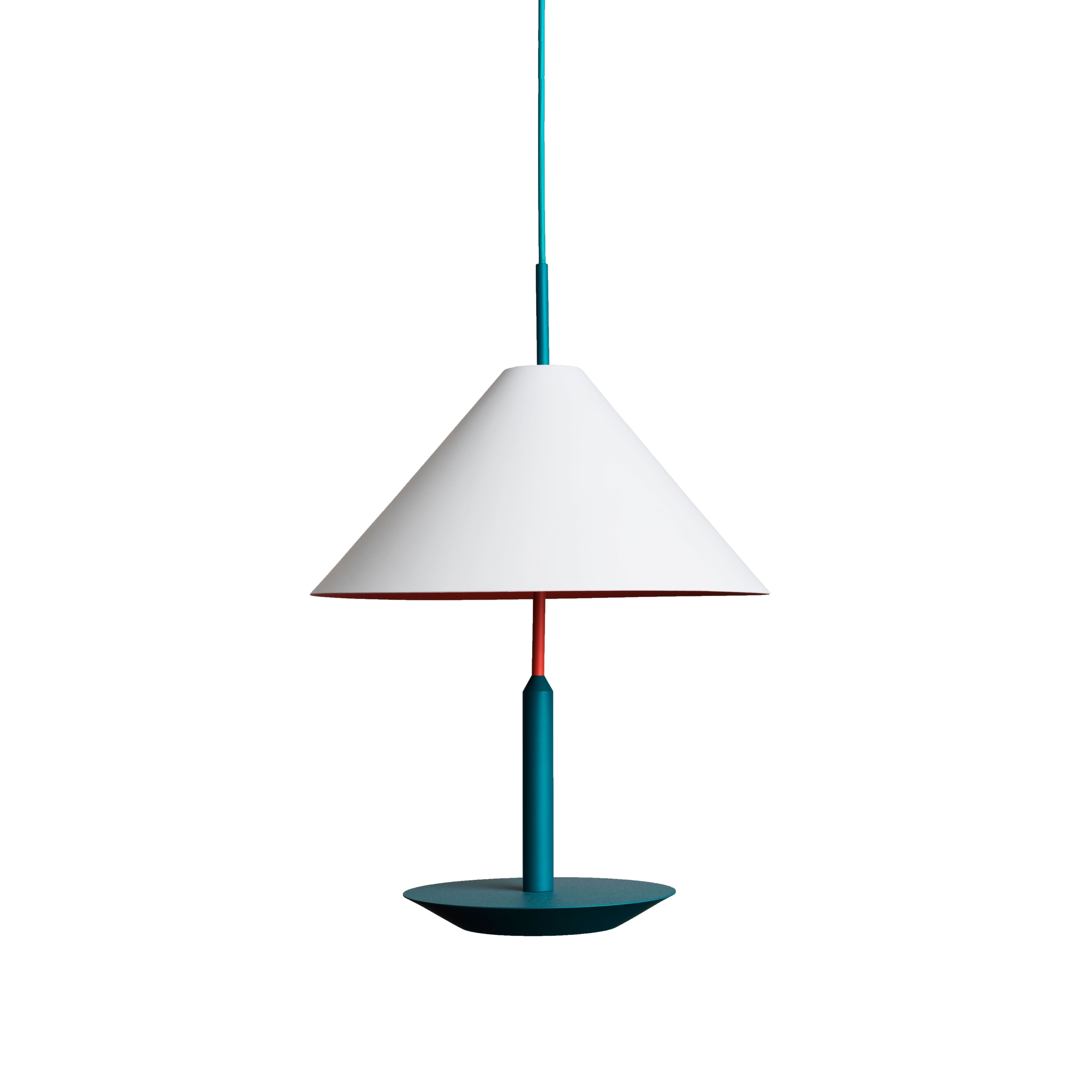 Vertoon produk LITTLE ELIAH | Pendant Lamp | Green van vervaardiger Maison Dada