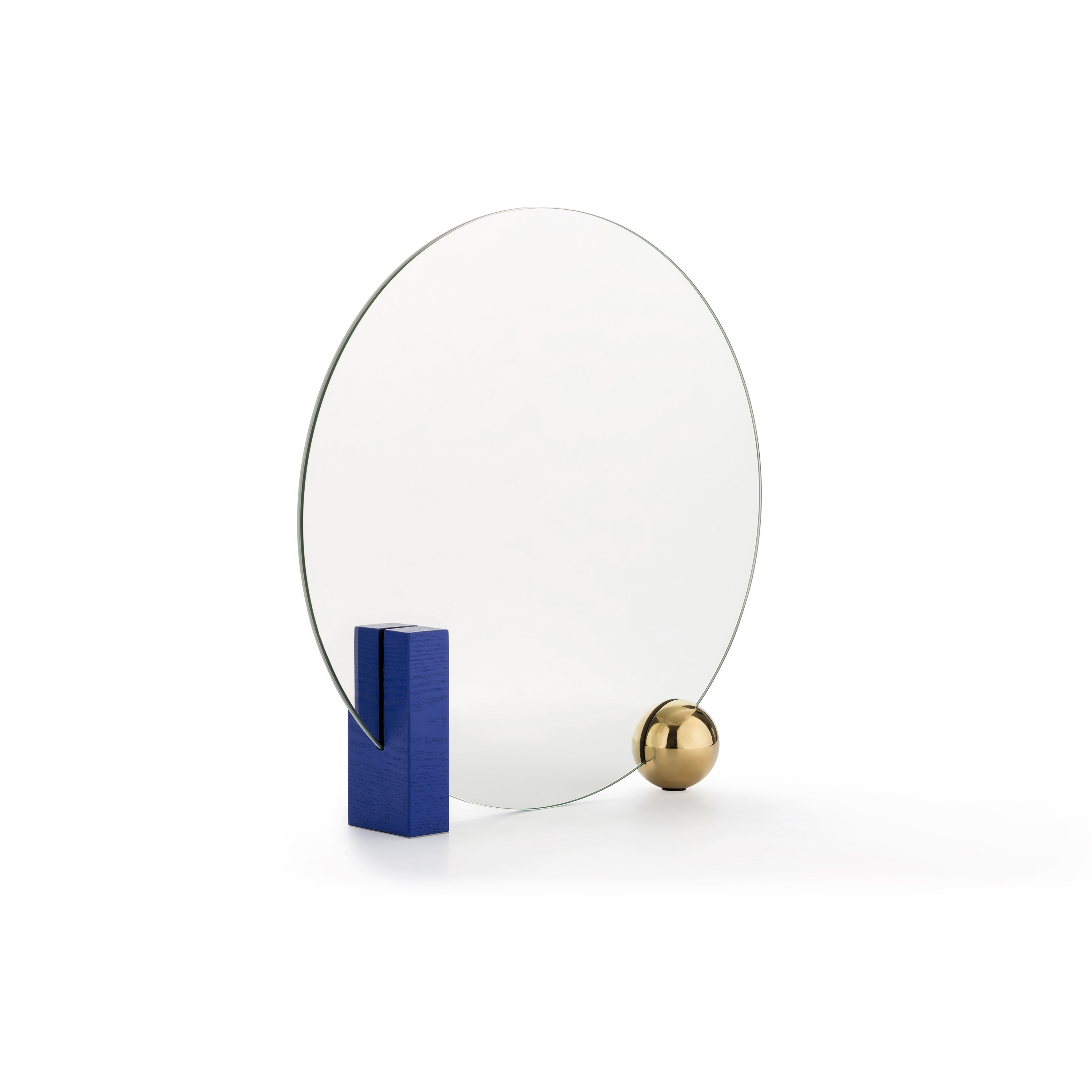 Vertoon produk LOOKING FOR DORIAN | Table mirror | Blue van vervaardiger Maison Dada