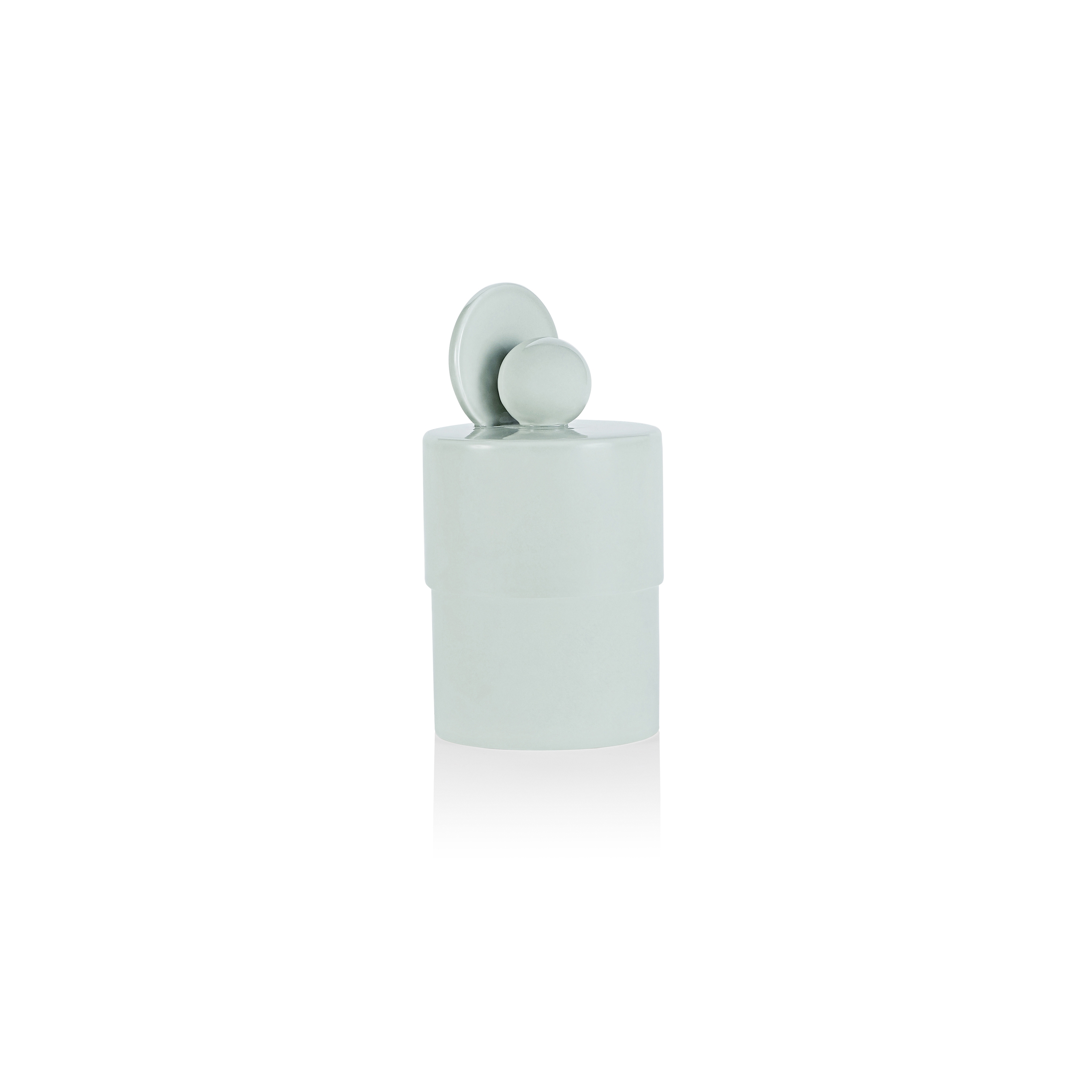 Vertoon produk MADEMOISELLE GEORGES | Decorative Box N2 | Celadon green van vervaardiger Maison Dada