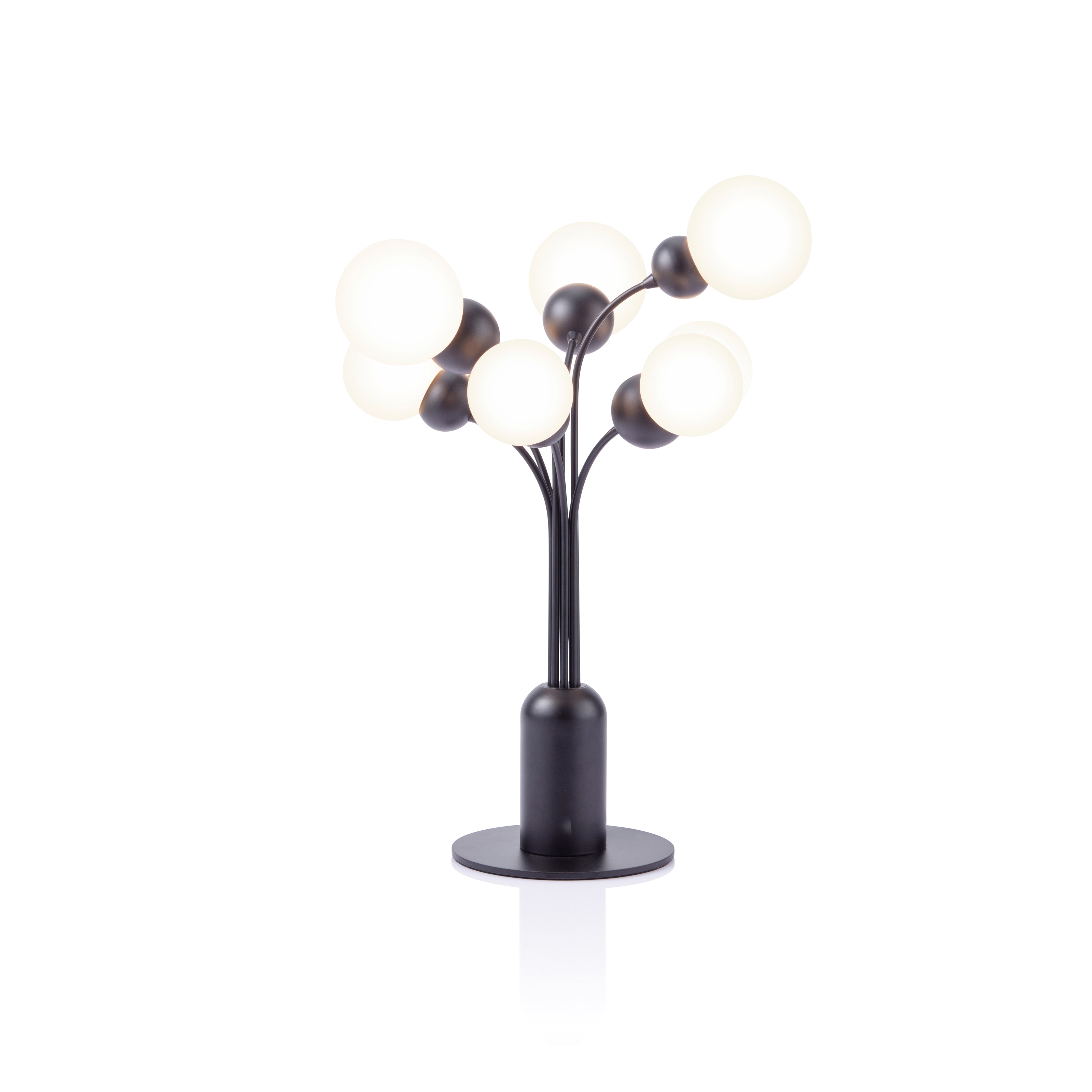 Vertoon produk P.E.A.C.E | Table Lamp | Black van vervaardiger Maison Dada