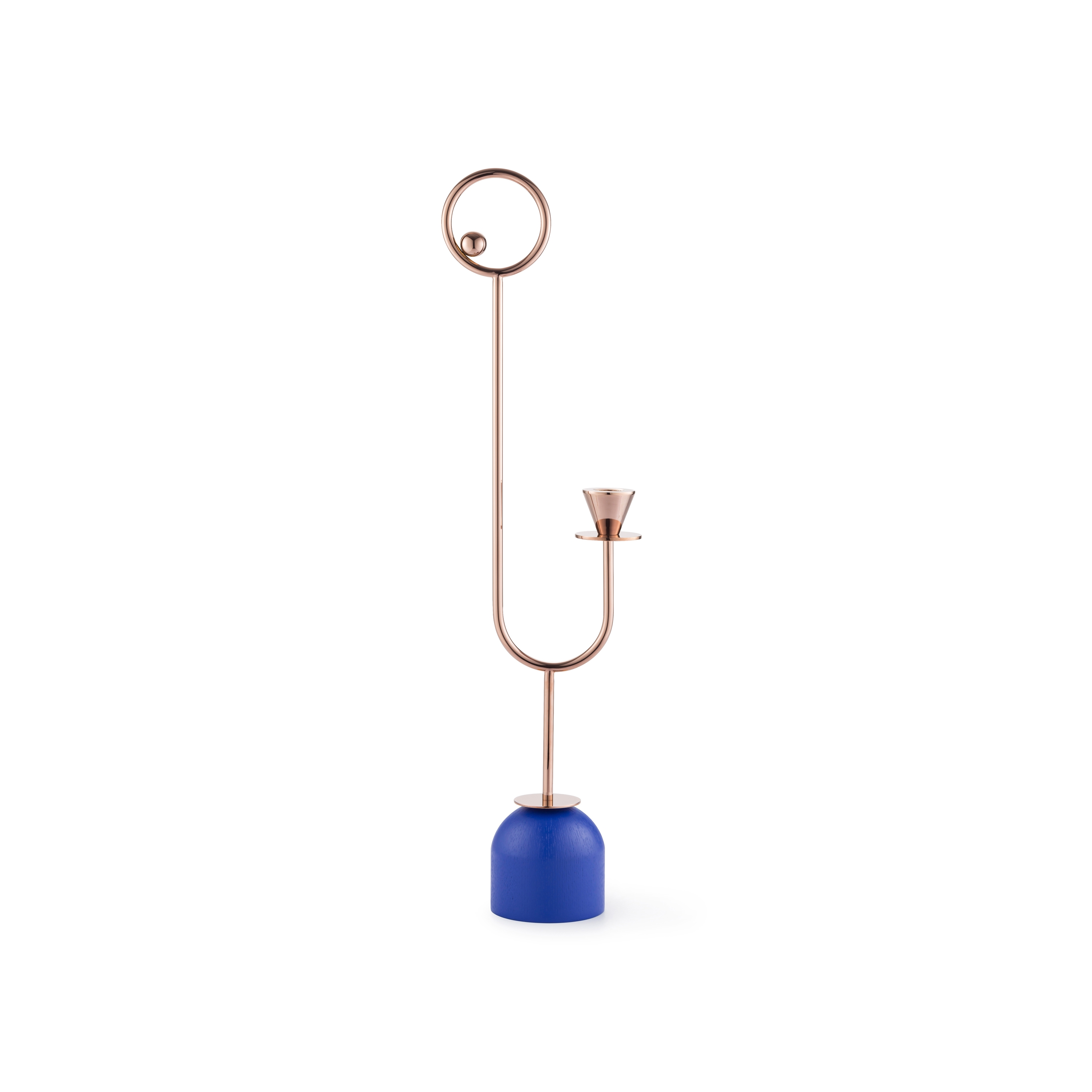 PARIS MEMPHIS | Candle Holder N3 | Blue
