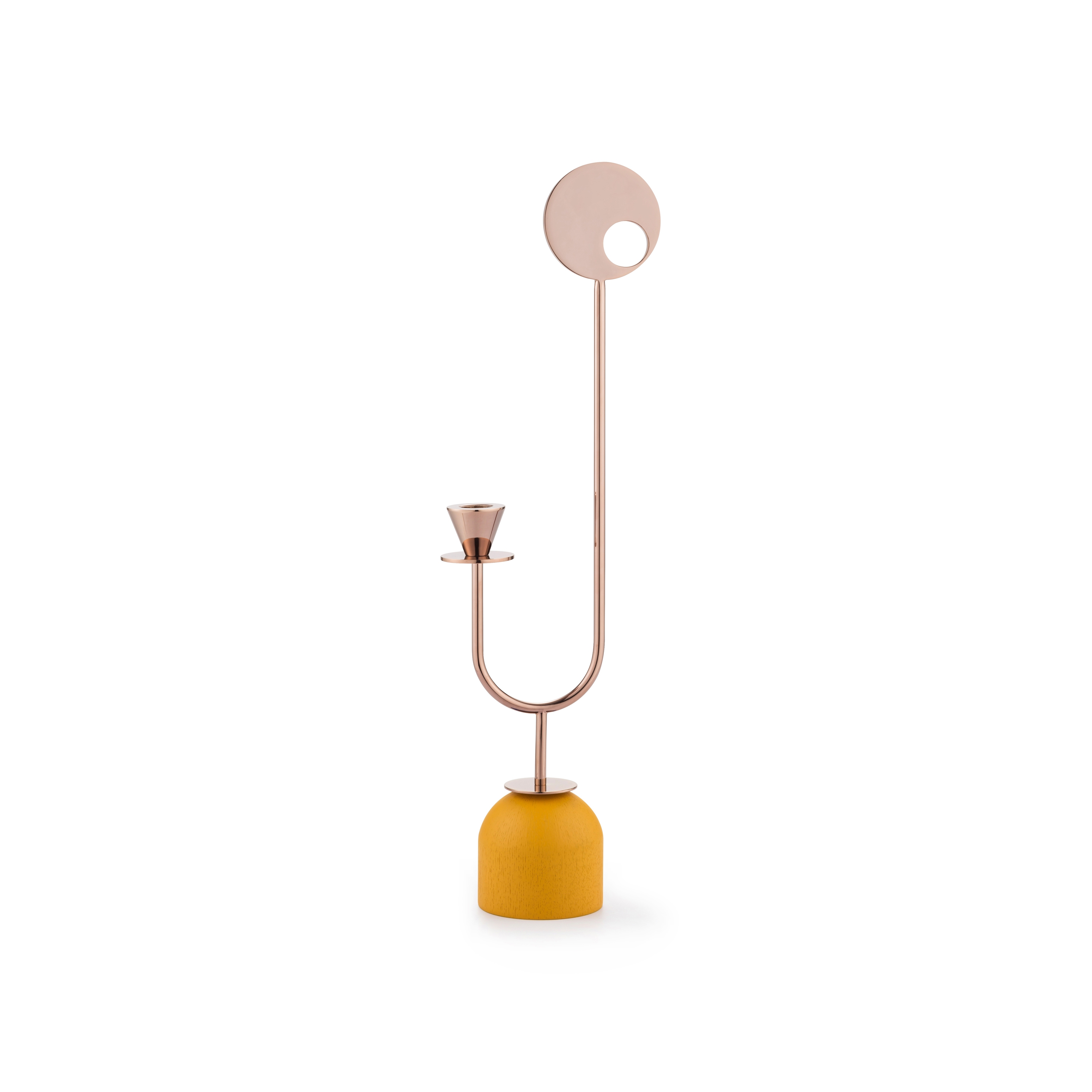 PARIS MEMPHIS | Candle Holder N4 | Yellow