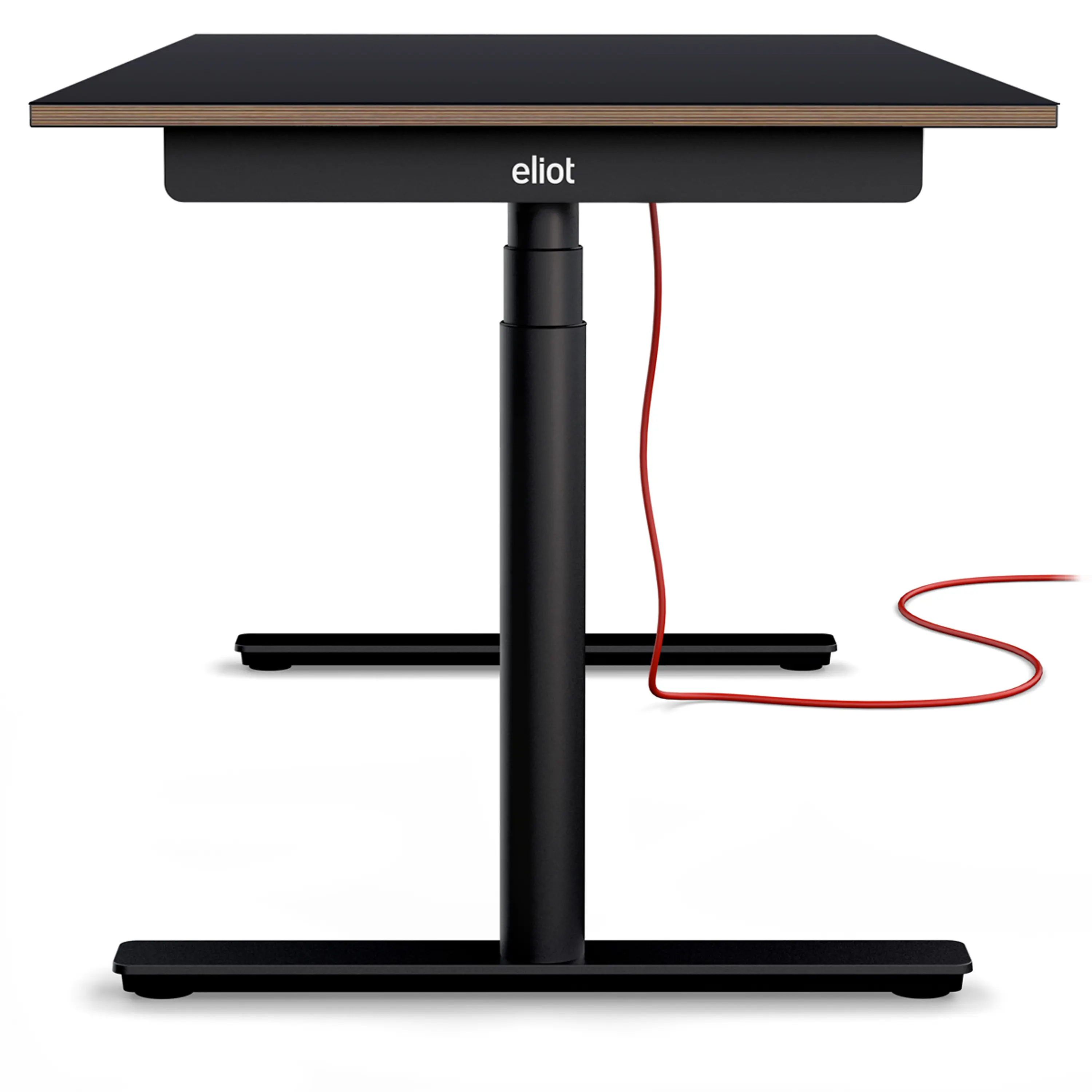 Smartfurniture - Eliot Original Black with tabletop Multiplex Fenix Nero
