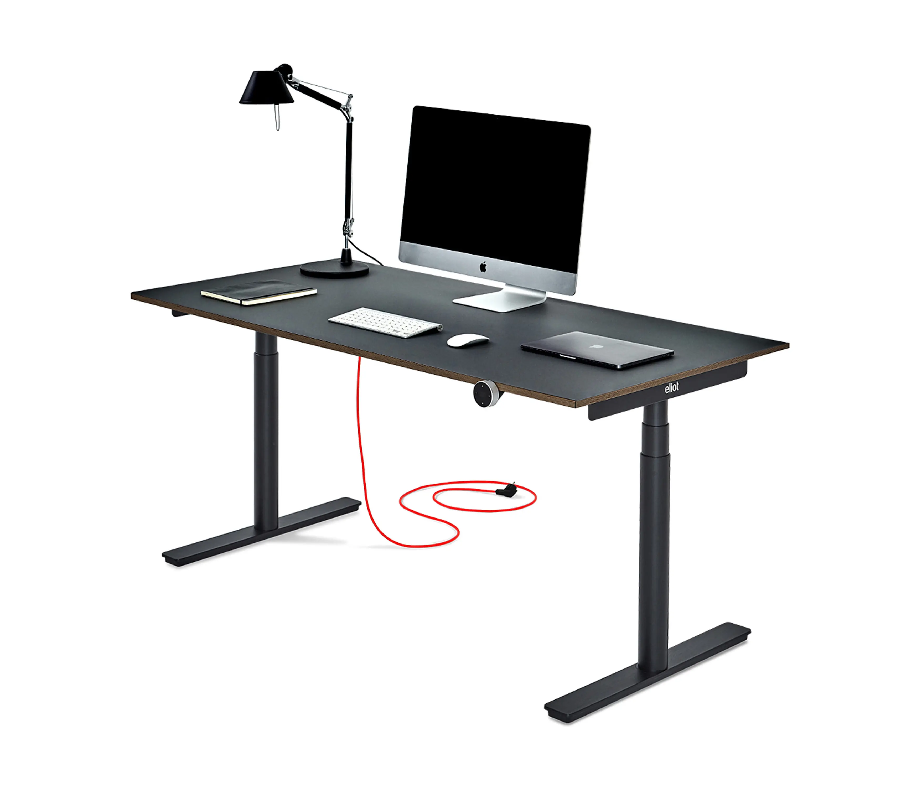 Smartfurniture - Eliot Original Black with tabletop Multiplex Fenix Nero