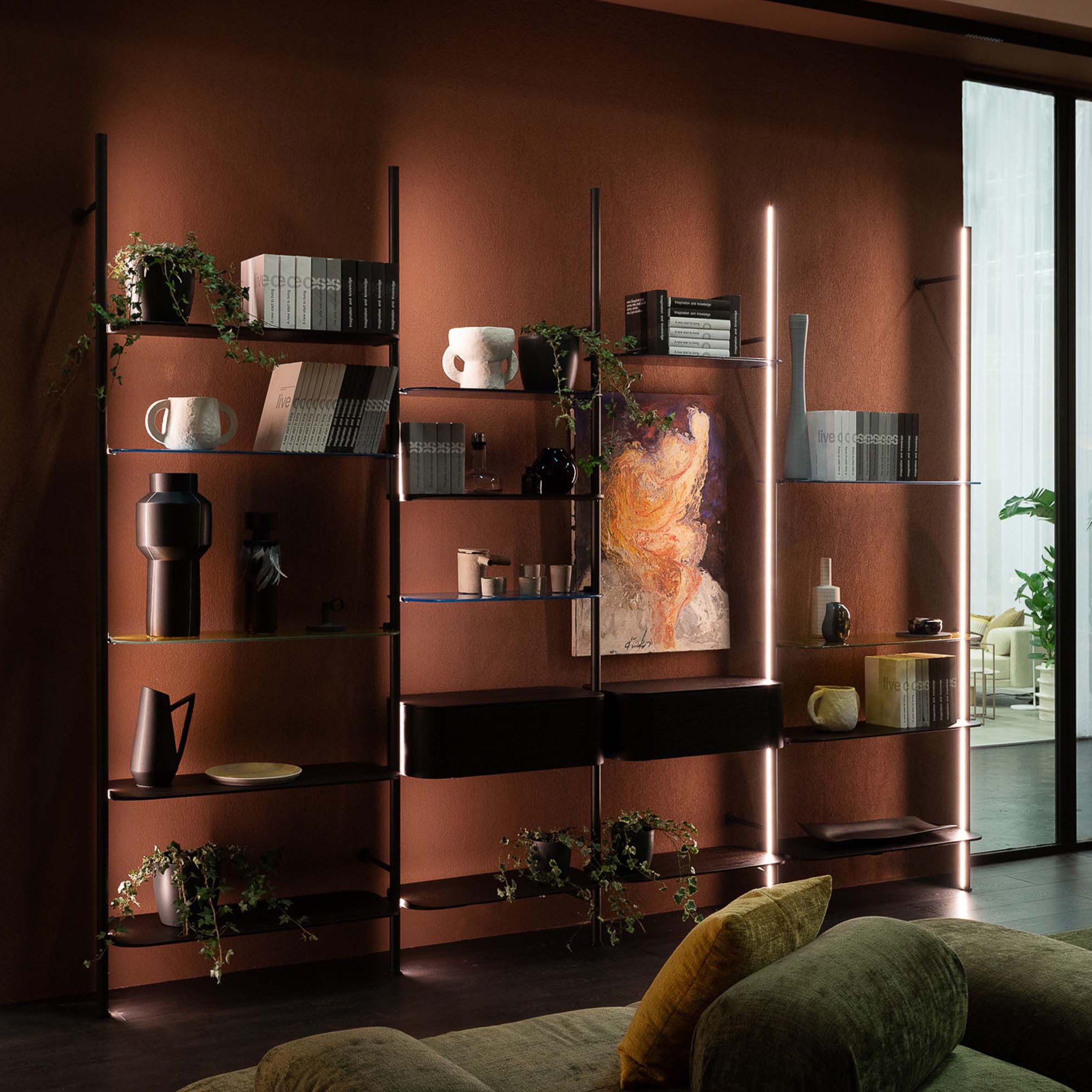Display product Amadore Shelf System from manufacturer Papadatos