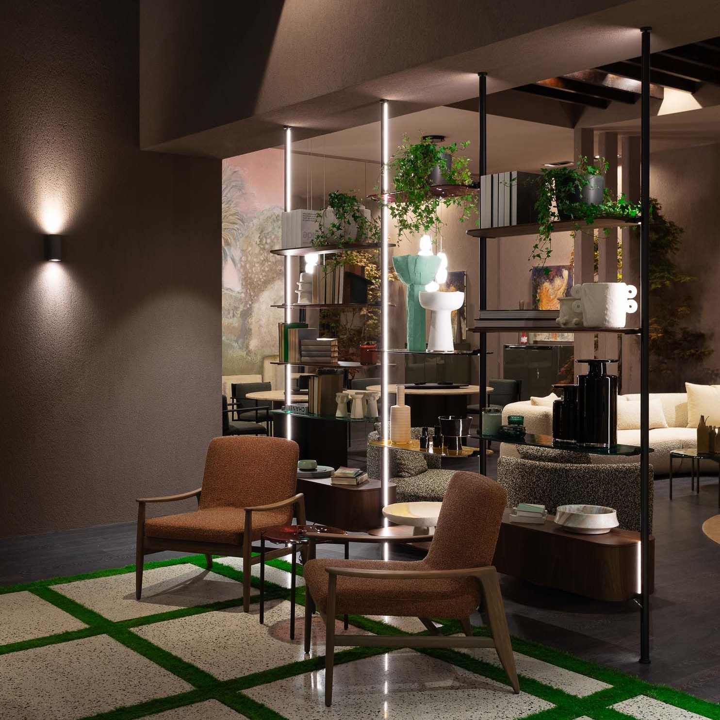 Display product Amadore Shelf System from manufacturer Papadatos
