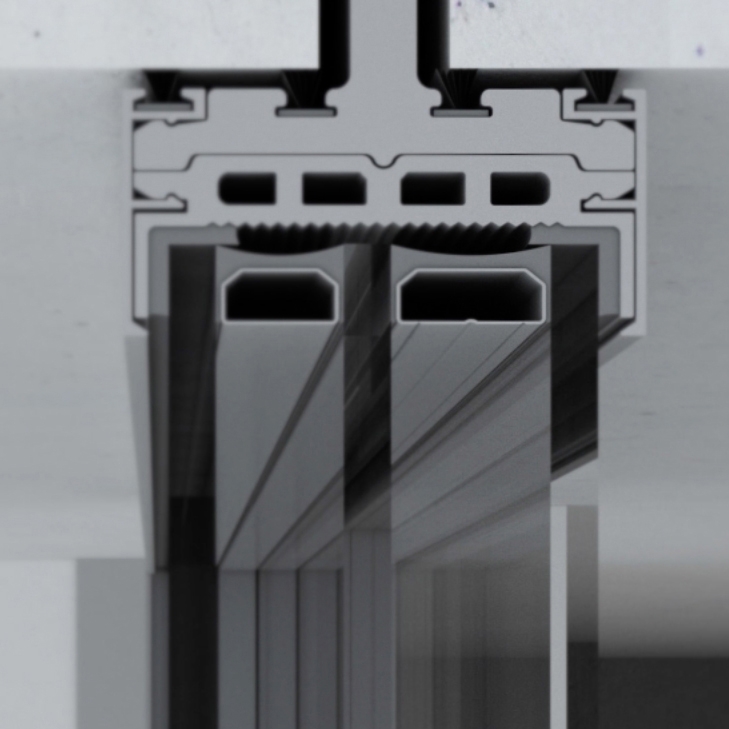 Display product Triple Glazing | ΩMEGA from manufacturer Orama Minimal Frames