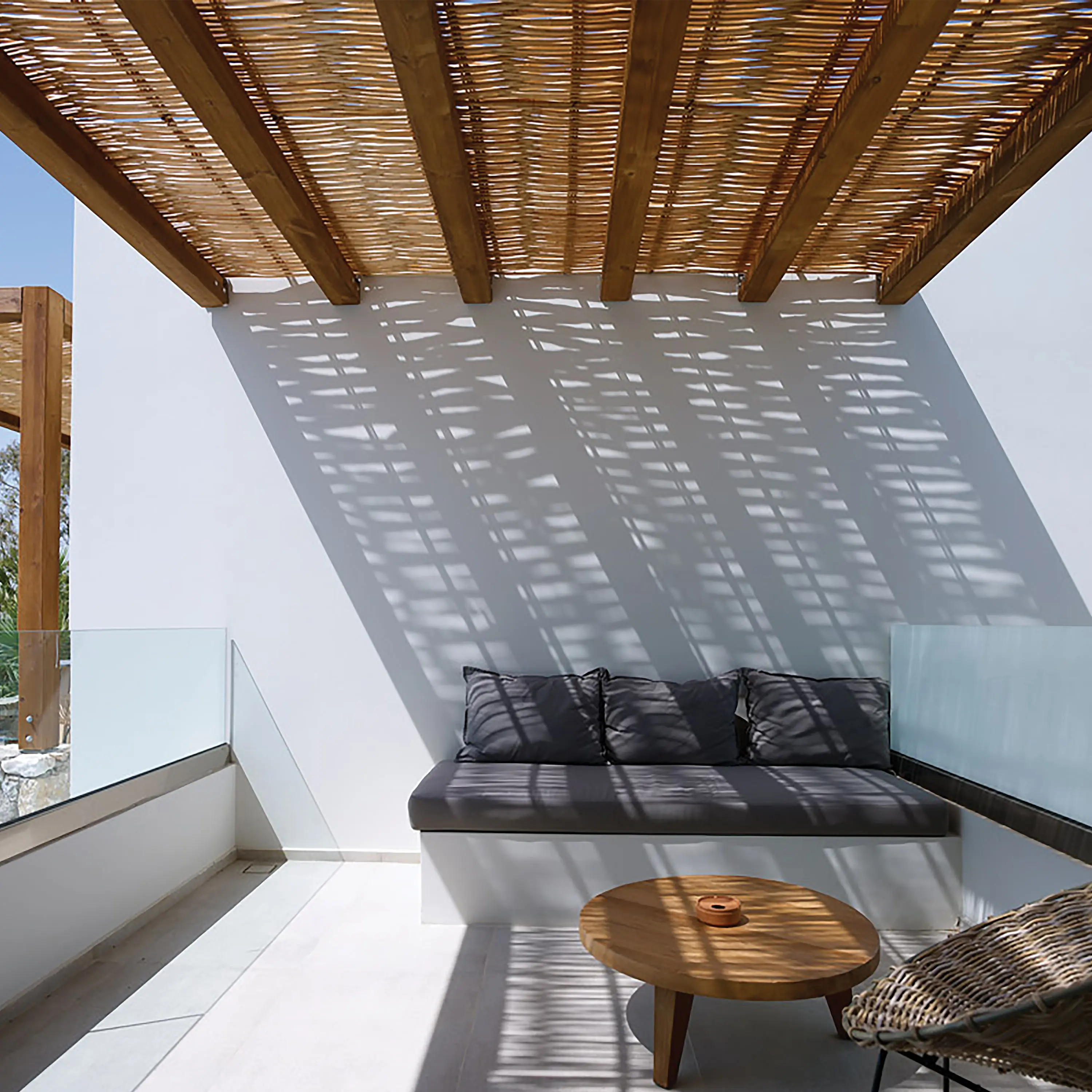 Caneplexus - Handwoven panels | Willow peeled