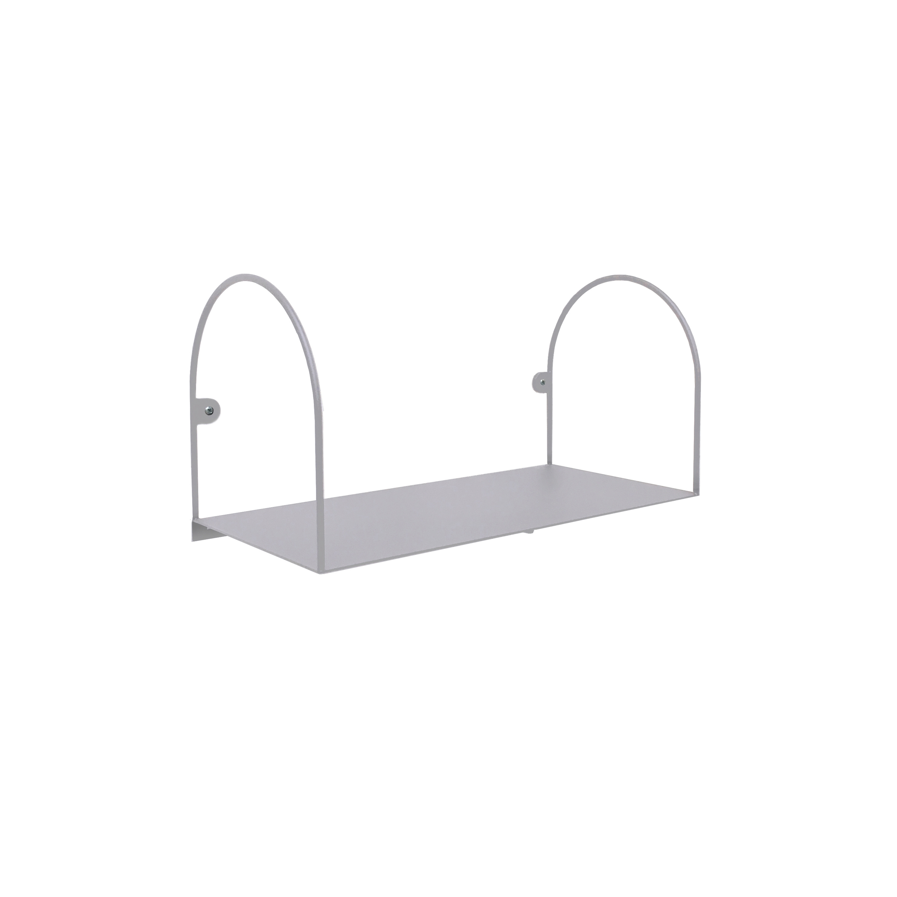 Bow Shelf Small Grey