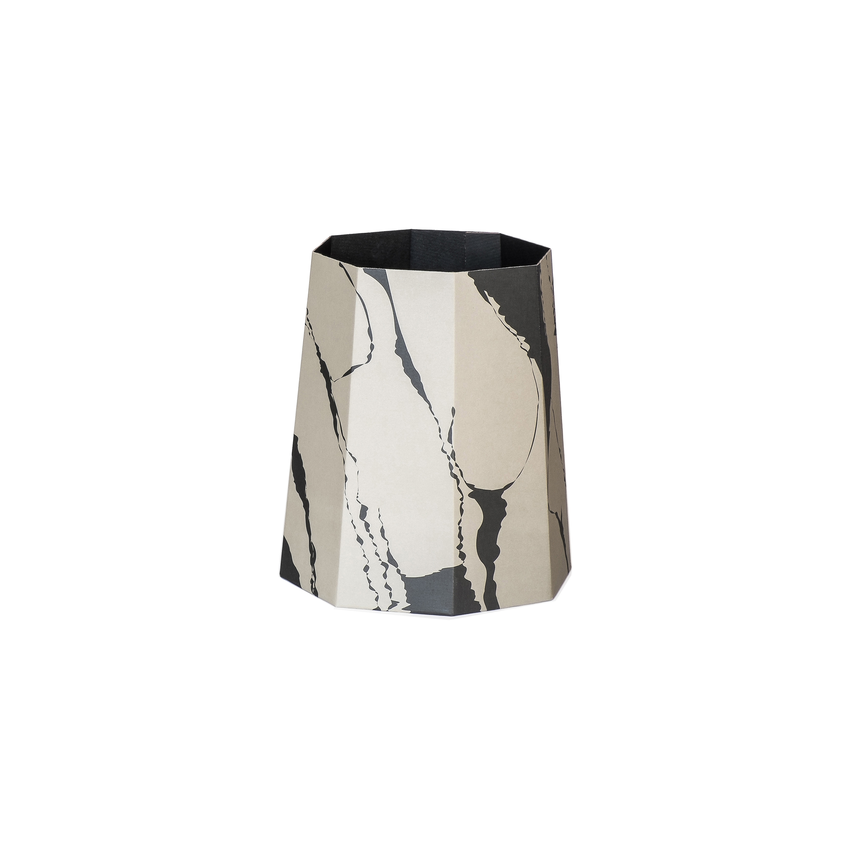 Display product Chimney Paper Bin Black/Grey from manufacturer Swedish Ninja