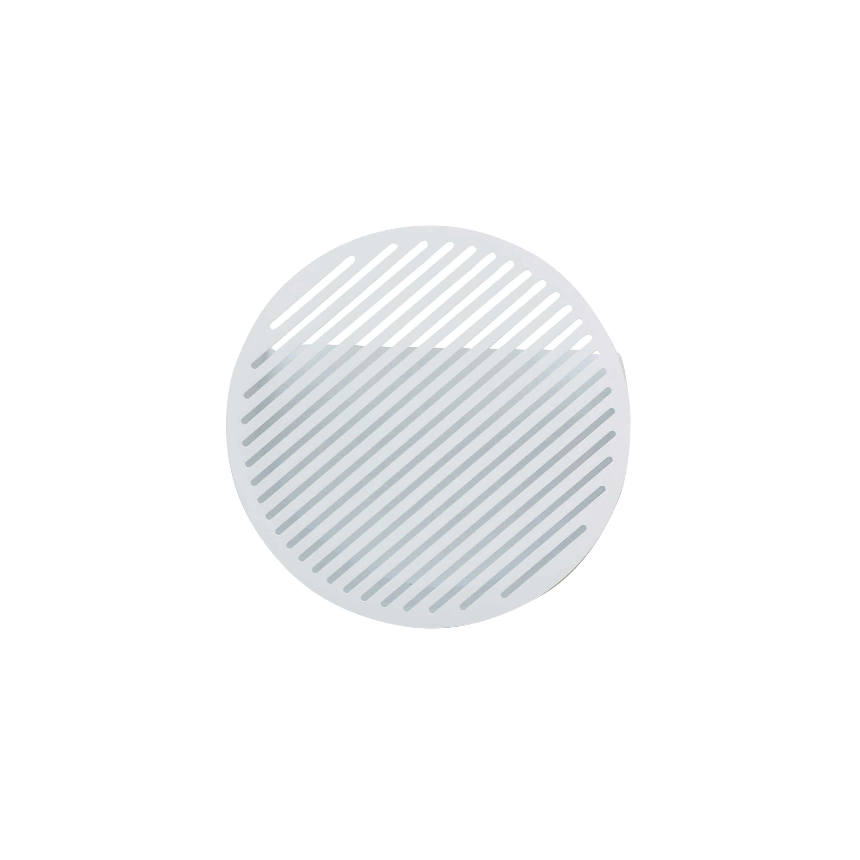 Diagonal Wall Basket Large White