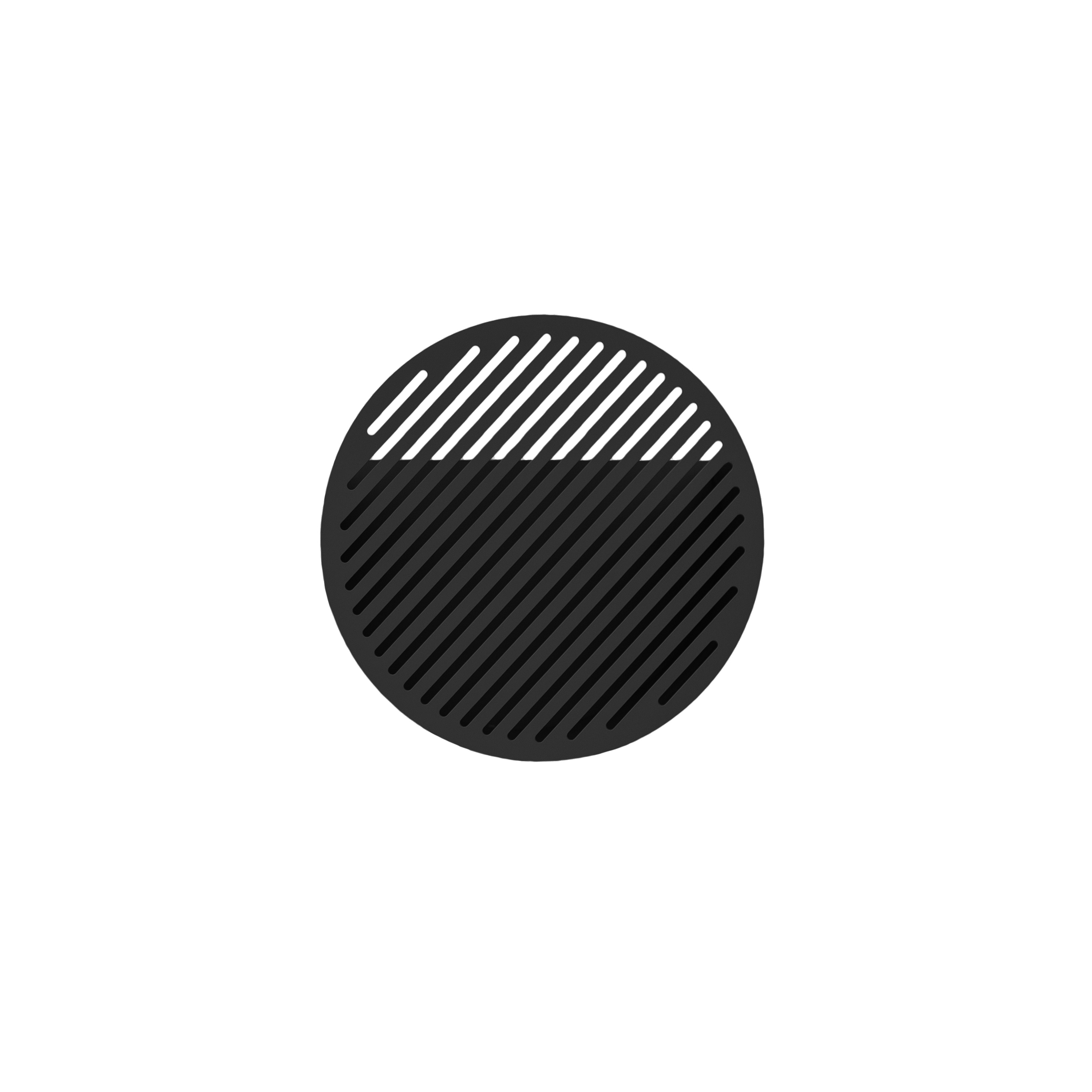 Mostra il prodotto Diagonal Wall Basket Medium Black del produttore Swedish Ninja