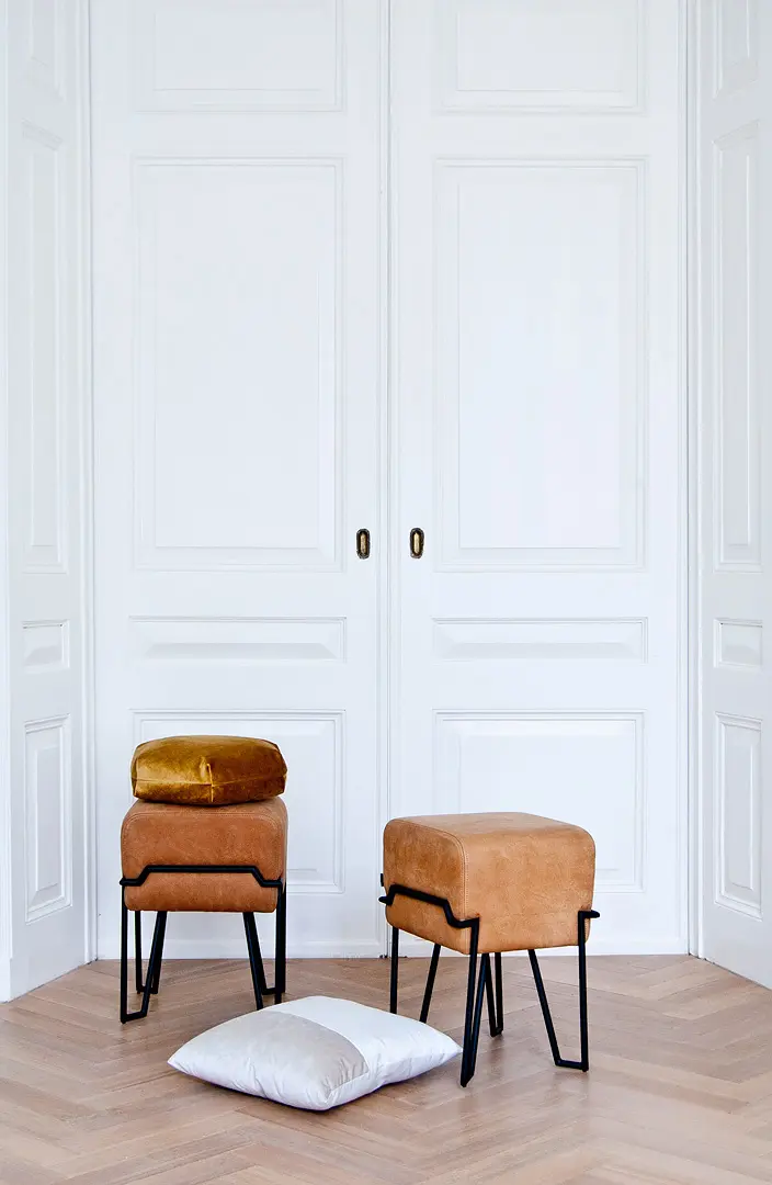 PUIK - Bokk Bar Black Leather