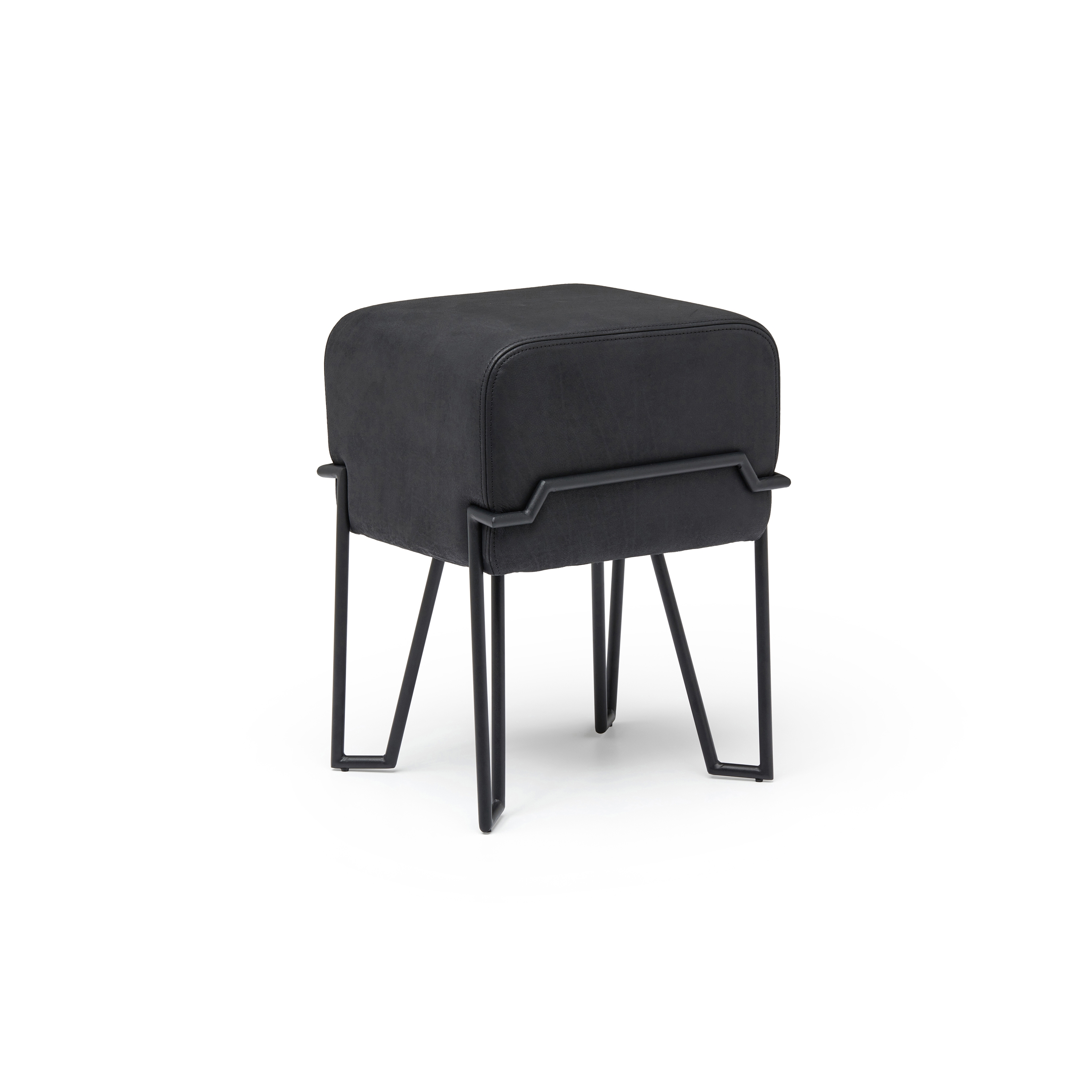 Bokk Black Leather